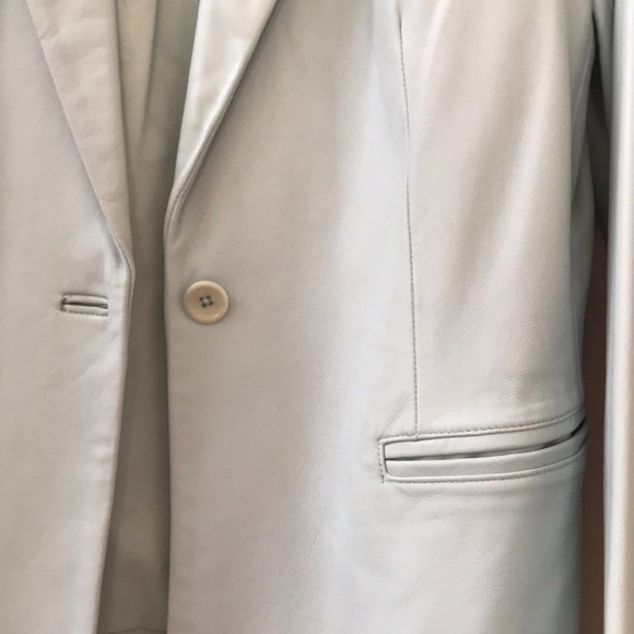 NWOT Valerie by Valerie Stevens Leather Blazer - Picture 4 of 16